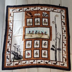 Versace Vintage Silk scarf  90s  GIANNI VERSACE